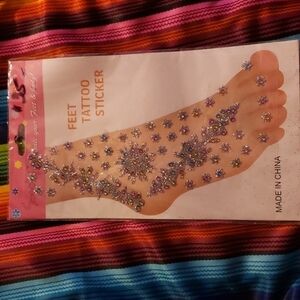 𝅺feet & body tattoo stickers New